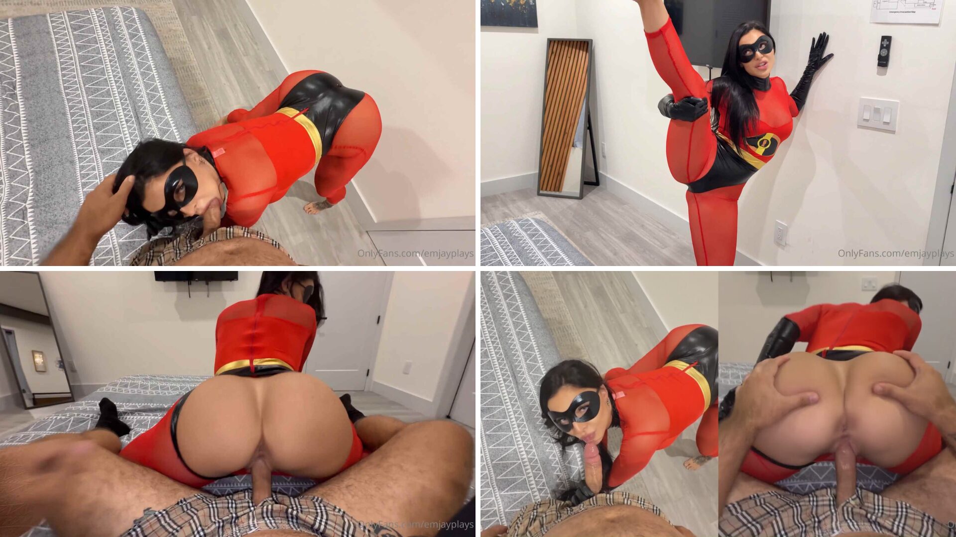 OnlyFans Emily Rinaudo Elastigirl Sex Tape Video