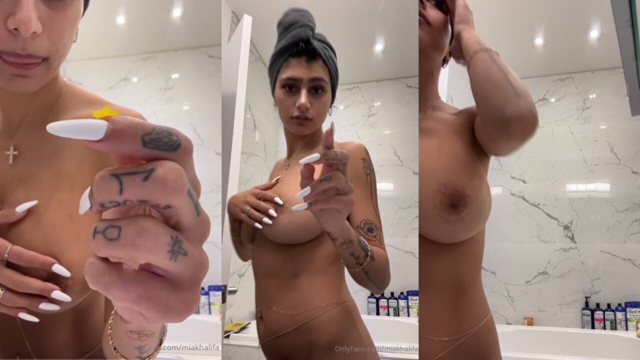 Mia Khalifa XXX Nipple Tease