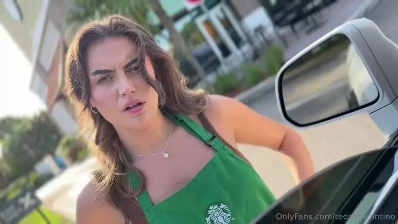 Selina Bentz Little Starbucks Waitress Fucked By Customer In The Car