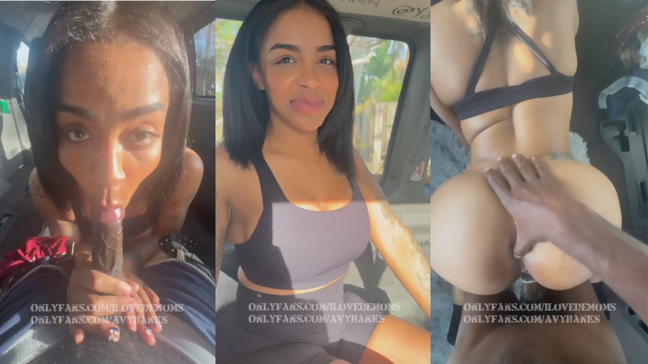 OnlyFans Avy Banks Fan Bus Porn Video