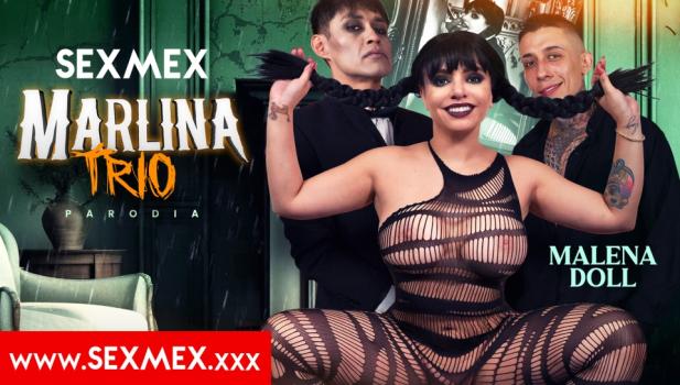 [SexMex] Malena Doll (Marlina – Trio” “Wednesday – Threesome / 10.02.2025)