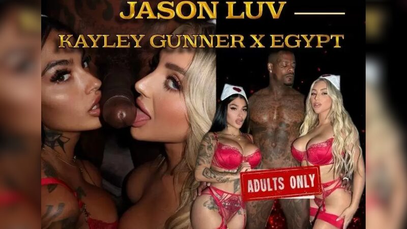 Kayley Gunner And The Official Egypt BRAND NEW Red Hot Threesome With Jason Luv