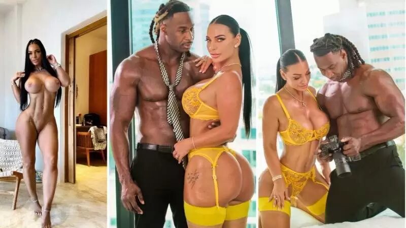 Nadine Kerastas uge Ass Shredded Milf Creampied By Photographers Huge BBC